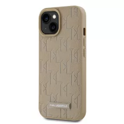   Apple iPhone 14 KARL LAGERFELD KLHMP14SPKHPORPE Magsafe Hátlap - Bézs
