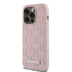   Apple iPhone 14 Pro Max KARL LAGERFELD KLHMP14XPKHPORPP Magsafe Hátlap - Rózsaszín