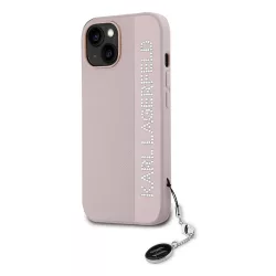   Apple iPhone 14 KARL LAGERFELD KLHCP14SPSAKDGCP Hátlap - Rózsaszín