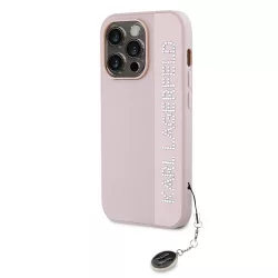   Apple iPhone 14 Pro Max KARL LAGERFELD KLHCP14XPSAKDGCP Hátlap - Rózsaszín
