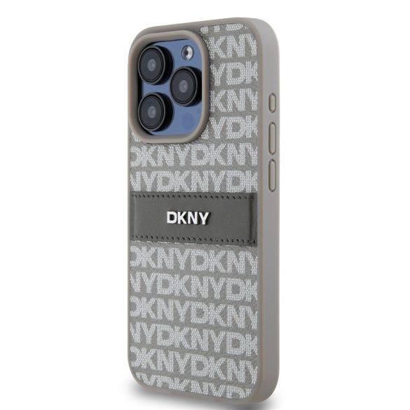 Apple iPhone 15 Pro DKNY DKHCP15LPRTHSLE Hátlap - Bézs
