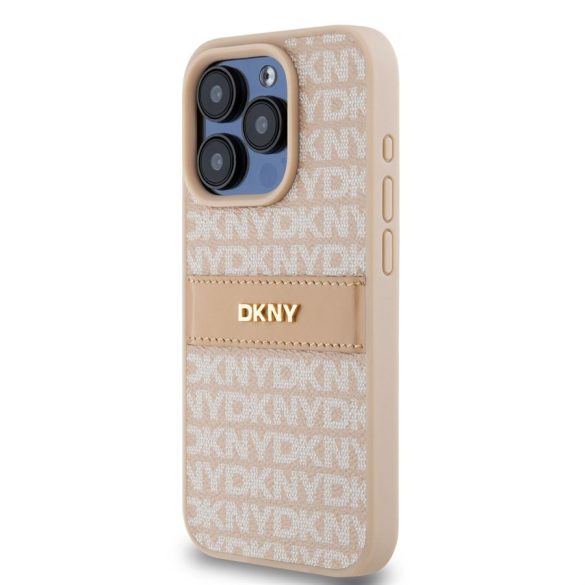 Apple iPhone 15 Pro DKNY DKHCP15LPRTHSLP Hátlap - Rózsaszín
