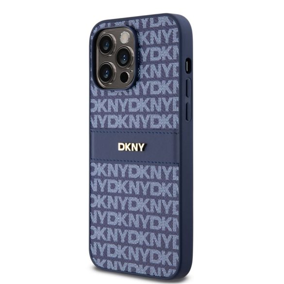 Apple iPhone 14 Pro DKNY DKHCP14LPRTHSLB Hátlap - Kék