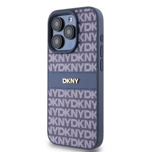 Apple iPhone 15 Pro Max DKNY DKHCP15XPRTHSLB Hátlap - Kék