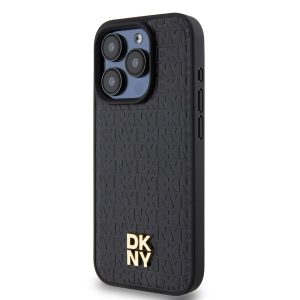 Apple iPhone 15 Pro Max DKNY DKHMP15XPSHRPSK MagSafe Hátlap - Fekete