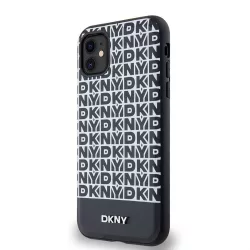   Apple iPhone 12/12 Pro DKNY DKHMP12MPSOSPK MagSafe Hátlap - Fekete
