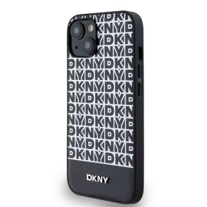 Apple iPhone 13 DKNY DKHMP13MPSOSPK MagSafe Hátlap - Fekete