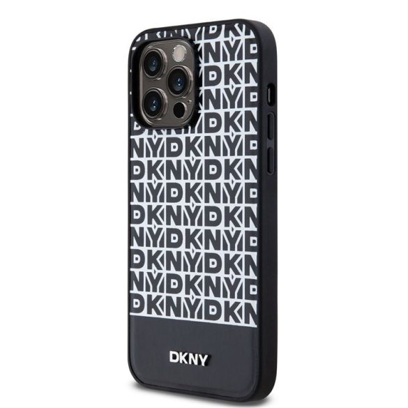 Apple iPhone 13 Pro DKNY DKHMP13LPSOSPK MagSafe Hátlap - Fekete