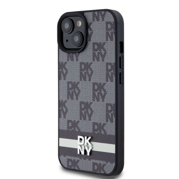 Apple iPhone 15 DKNY DKHCP15SPCPTSSK Hátlap - Fekete