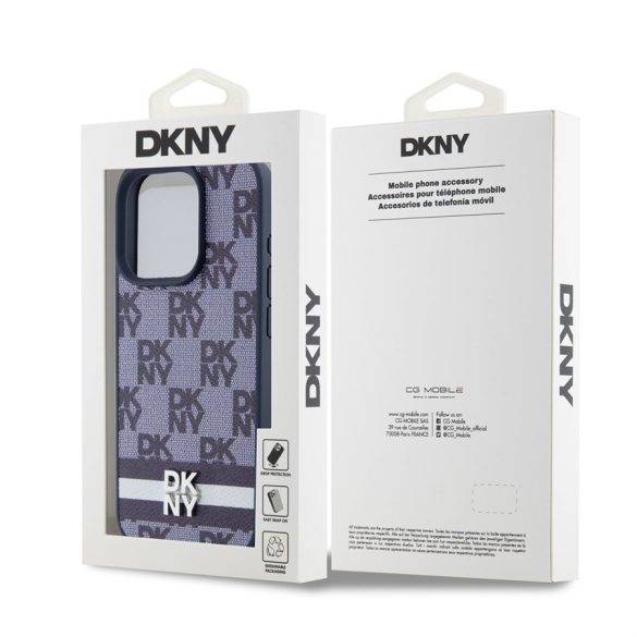 Apple iPhone 15 Pro DKNY DKHCP15LPCPTSSB Hátlap - Kék