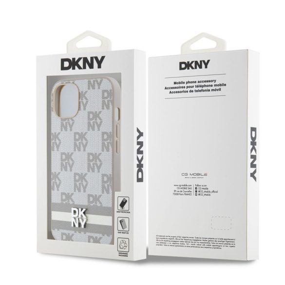 Apple iPhone 12/12 Pro DKNY DKHCP12MPCPTSSE Hátlap - Bézs