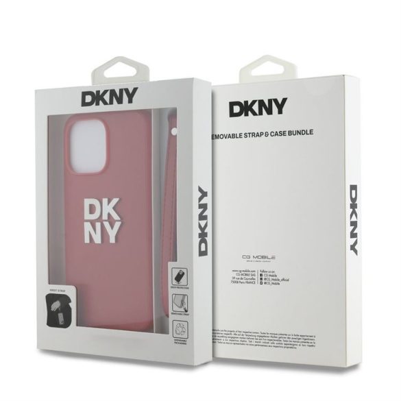 Apple iPhone 14 Pro DKNY DKHCP14LPBSWSP Hátlap - Piros