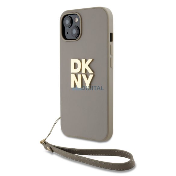 Apple iPhone 14 DKNY DKHCP14SPBSWSE Hátlap - Bézs