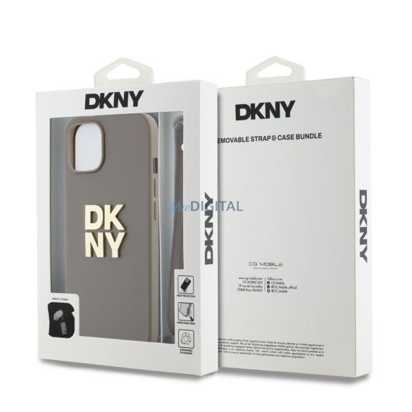 Apple iPhone 14 DKNY DKHCP14SPBSWSE Hátlap - Bézs