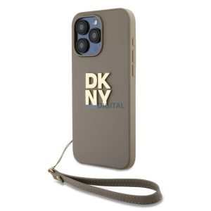 Apple iPhone 14 Pro DKNY DKHCP14LPBSWSE Hátlap - Bézs