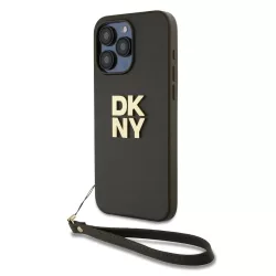 Apple iPhone 15 Pro DKNY DKHCP15LPBSWSA Hátlap - Barna