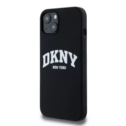   Apple iPhone 13 DKNY DKHMP13MSNYACH Liquid Silicon MagSafe Hátlap - Fekete