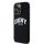 Apple iPhone 15 Pro DKNY DKHMP15LSNYACH Liquid Silicon MagSafe Hátlap - Fekete