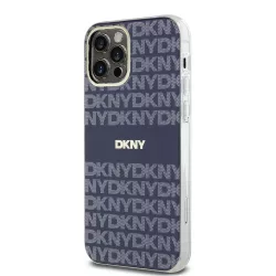   Apple iPhone 12/12 Pro DKNY DKHMP12MHRHSEB MagSafe Hátlap - Kék