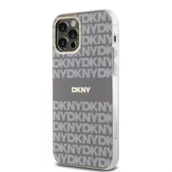   Apple iPhone 12/12 Pro DKNY DKHMP12MHRHSEE MagSafe Hátlap - Bézs