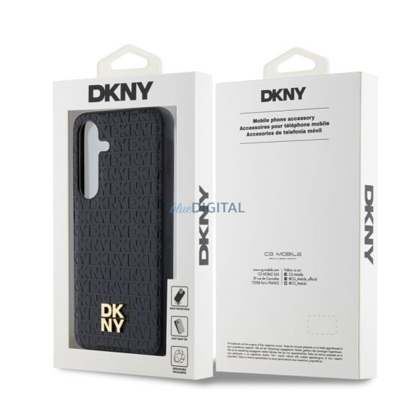 Samsung S24 DKNY DKHMS24SPSHRPSK MagSafe Hátlap - Fekete