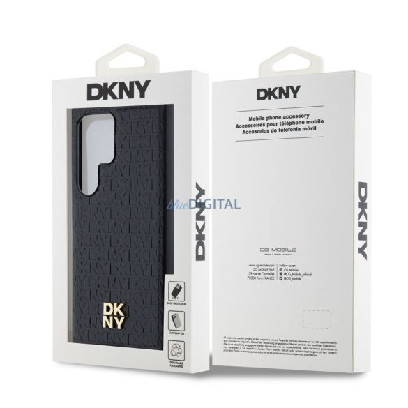 Samsung S24 Ultra DKNY DKHMS24LPSHRPSK MagSafe Hátlap - Fekete