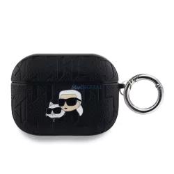 Apple Airpods Pro KARL LAGERFELD KLAPPGKCPK Tartó - Fekete