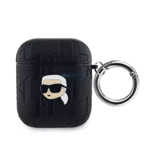 Apple Airpods 1/2 KARL LAGERFELD KLA2PGKIPK Tartó - Fekete