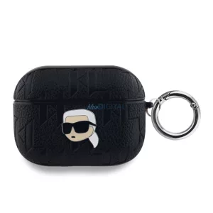 Apple Airpods Pro KARL LAGERFELD KLAPPGKIPK Tartó - Fekete