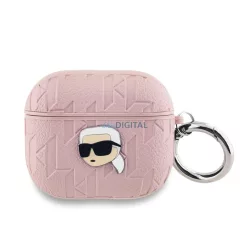   Apple Airpods 3 KARL LAGERFELD KLA3PGKIPP Tartó - Rózsaszín