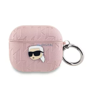 Apple Airpods 3 KARL LAGERFELD KLA3PGKIPP Tartó - Rózsaszín
