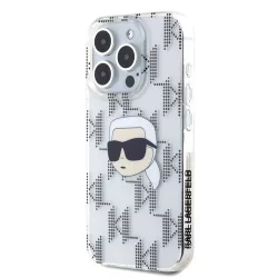   Apple iPhone 15 Pro KARL LAGERFELD KLHCP15LHKLPKHT IML Hátlap - Átlátszó