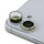 Apple iPhone 16/16 Plus Guess GUCL162SGGD Metal 3D Kameravédő Üvegfólia - Arany Köves Apple iPhone 16/16 Plus Guess GUCL162SGGD Metal 3D Kameravédő Üvegfólia - Arany Köves