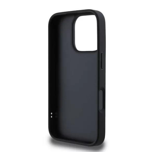 Apple iPhone 16 Pro KARL LAGERFELD KLHCP16L3DRKINK Hátlap - Fekete