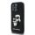 Apple iPhone 16 Pro KARL LAGERFELD KLHCP16L3DRKCNK Hátlap - Fekete Apple iPhone 16 Pro KARL LAGERFELD KLHCP16L3DRKCNK Hátlap - Fekete
