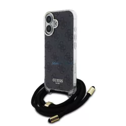 Apple iPhone 16 GUESS GUHCP16SSHC4SEK IML Hátlap - Fekete