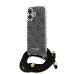Apple iPhone 16 GUESS GUHCP16SSHC4SEW IML Hátlap - Barna