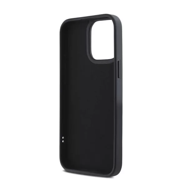 Apple iPhone 15 Pro KARL LAGERFELD KLHCP15LRBKGVCK Hátlap - Fekete