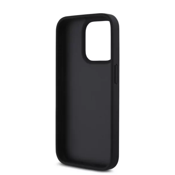 Apple iPhone 15 Pro KARL LAGERFELD KLHCP15LSANKCPK Hátlap - Fekete