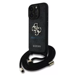 Apple iPhone 15 Pro GUESS GUHCP15LP4GMGCRK Hátlap - Fekete