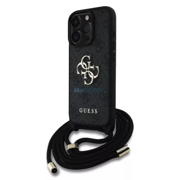Apple iPhone 15 Pro GUESS GUHCP15LP4GMGCRK Hátlap - Fekete