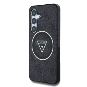 Samsung S25 Plus GUESS GUHMS25MHG4PRTGK MagSafe Hátlap - Fekete