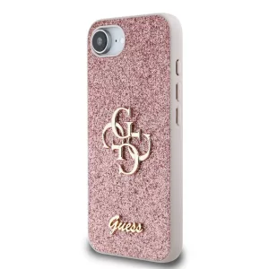 Apple iPhone 16e GUESS GUHCPSE4HG4SGP Hátlap - Rózsaszín
