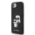 Apple iPhone 16e KARL LAGERFELD KLHCPSE4SANKCPK Hátlap - Fekete