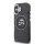 Apple iPhone 16 KARL LAGERFELD KLHMP16SHMKBKCHK Magsafe IML Hátlap - Fekete