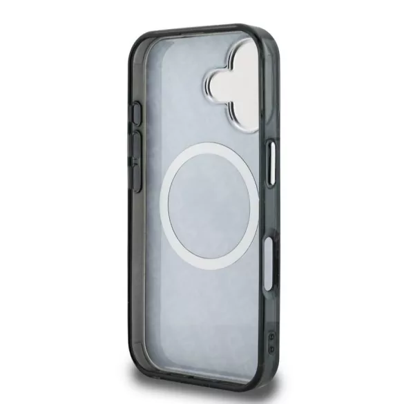 Apple iPhone 16 KARL LAGERFELD KLHMP16SHMKBKCHK Magsafe IML Hátlap - Fekete