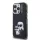 Apple iPhone 16 Pro Max KARL LAGERFELD KLHMP16XHMKCAQK IML Hátlap - Fekete