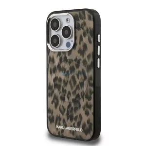 Apple iPhone 16 Pro Max KARL LAGERFELD KLHMP16XHDLEOICW Magsafe IML Hátlap - Barna