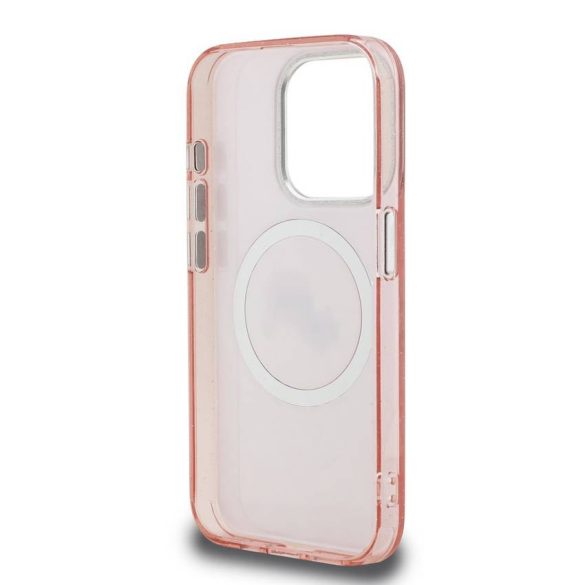 Apple iPhone 16 Pro KARL LAGERFELD KLHMP16LHMKBKCHP Magsafe IML Hátlap - Rózsaszín
