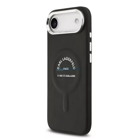 Apple iPhone 17 Air KARL LAGERFELD KLHMP17MPSKRSGEK Magsafe Hátlap - Fekete